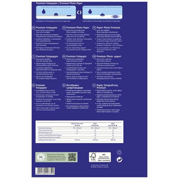 Avery 2020 A4 Premium glansigt foto...