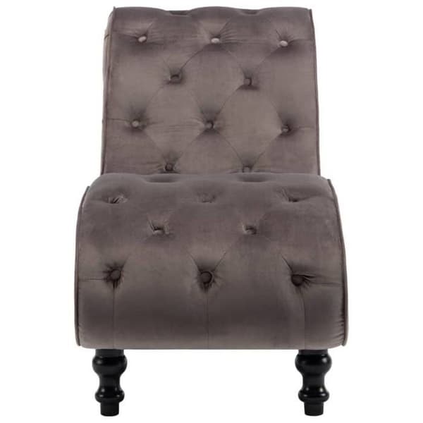 vidaXL Sängsoffa Sammet Grå 248609