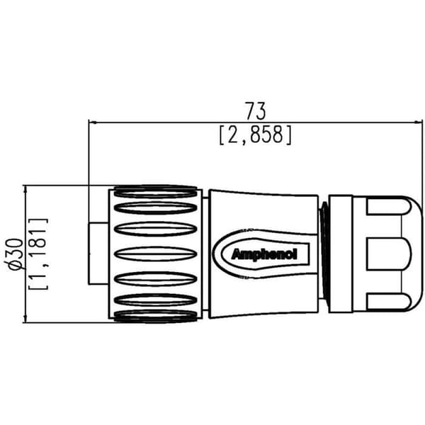 Amphenol industrikontakt