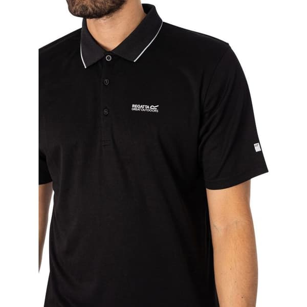 Regatta Maverick V Active herrpikétröja polyester svart