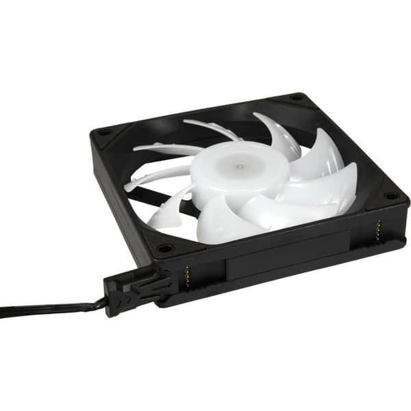 Chassi-fläkt - Inter-Tech - ES-011 - A-RGB - PWM - Utvidbar