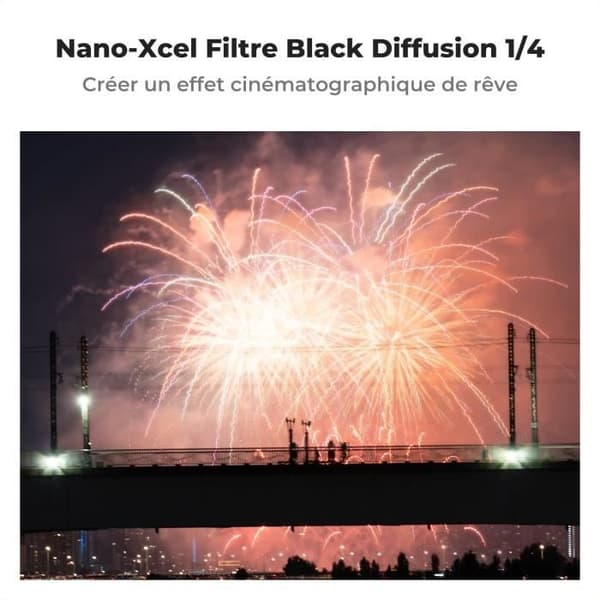 Filtr Black-Mist KF Concept 14 - 82mm, diffusion, repellerande, vattentålig, reflexfri