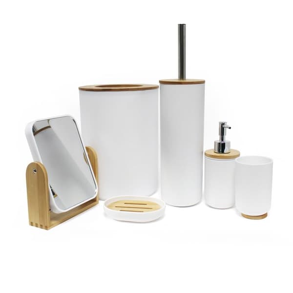 Toalettborste Design "Smart" 37cm Vit