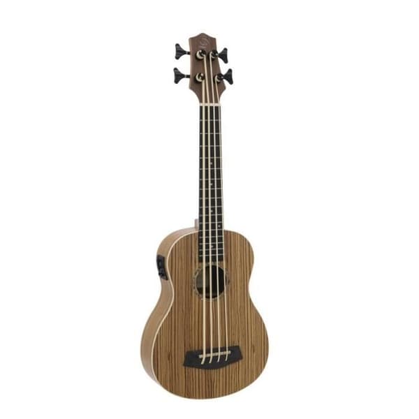 DIMAVERY UK700 Bas Ukulele Zebra