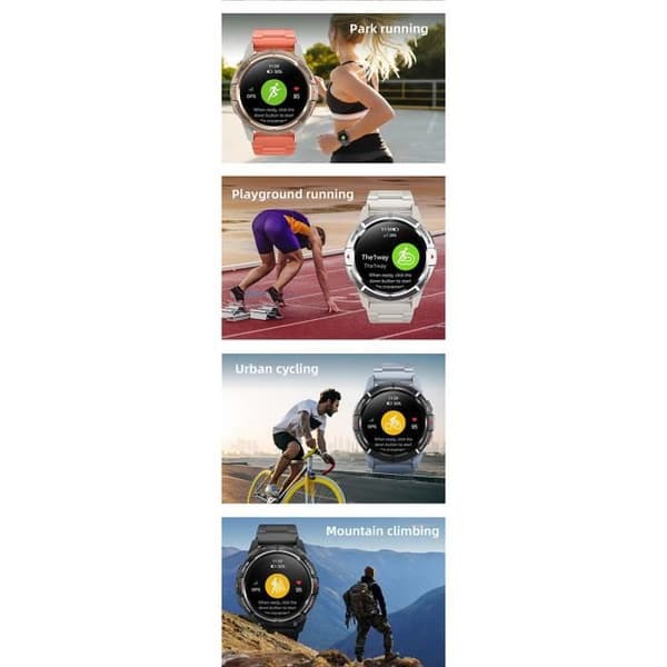 Montre Connectée GS Active Bluetooth 5.3 5ATM med GNSS-chip Mibro Vit