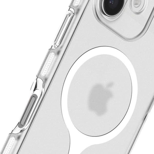 Coque Magsafe - DECODED - iPhone 17 - Hybride - Stötabsorberande - Vit