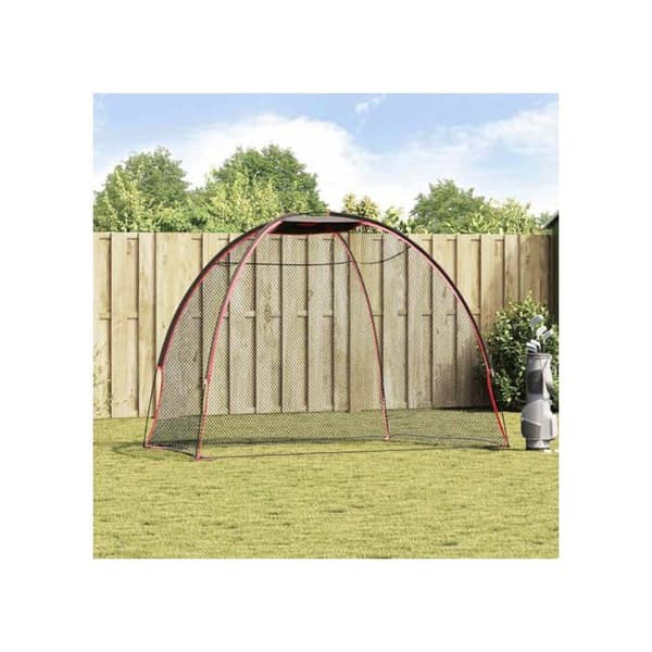 Golfträningsnät - vidaXL - Svart - Polyester - 314x150x206 cm - Utomhusbruk