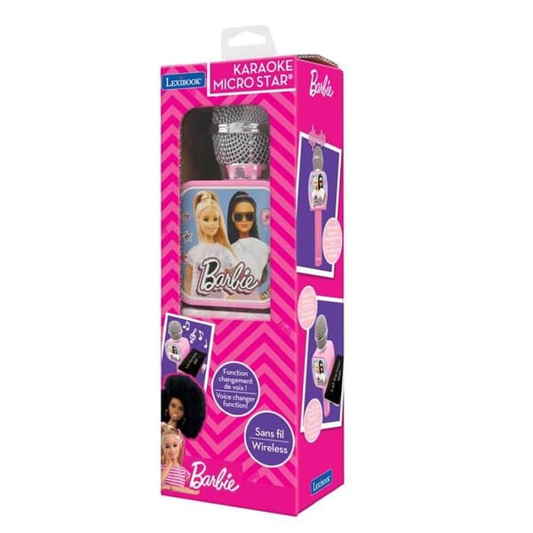 Trådlös Micro Karaoke Barbie med Bluetooth-högtalare