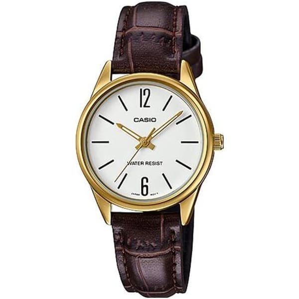 Klocka - Casio - LTP-V005GL-7B - Guld - Metall - Kvarts