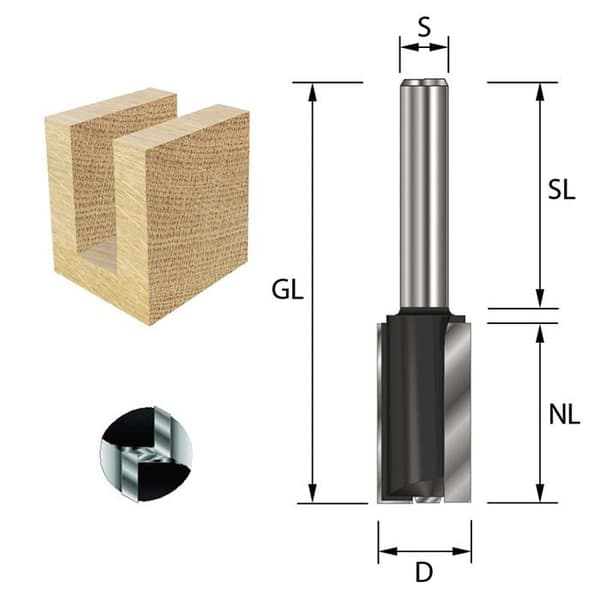 Fräs - spolare Ent European Norm Tools - 10959