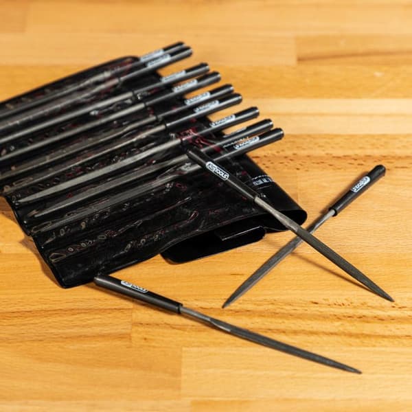 Nålfilset - KS TOOLS - 140.3050 - 12 delar - 145mm - Precisionsverktyg