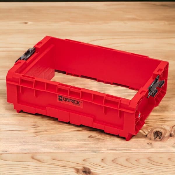 Coffret Extension - Qbrick System - PRO Box Extender 2.0 - Röd - 9L - Ultra HD