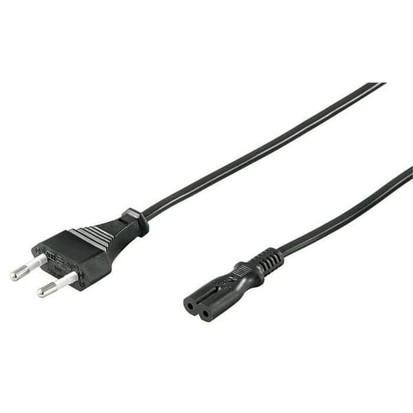 Elektrisk kabel - MICROCONNECT - PE030710 - 1 m - Typ C strömkontakt - C7-koppling