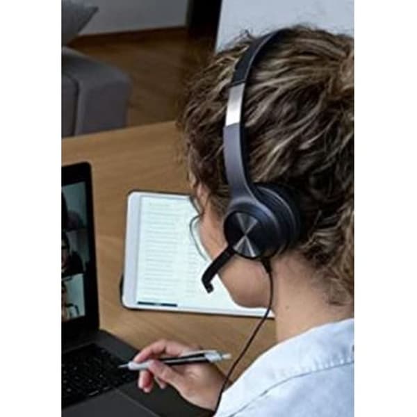 Hörlurar - CREATIVE - USB-CHATT - Brusreducerande - Trådbunden - Cirkumaural