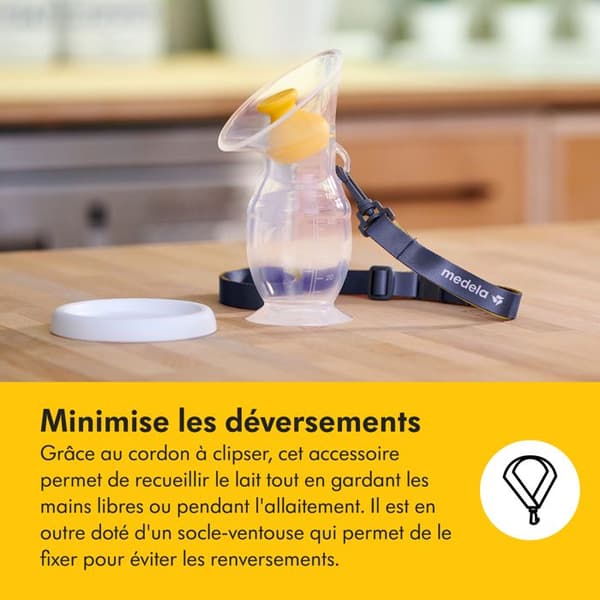 MEDELA - Silikonmjölksinsamlar - Amningssamlar