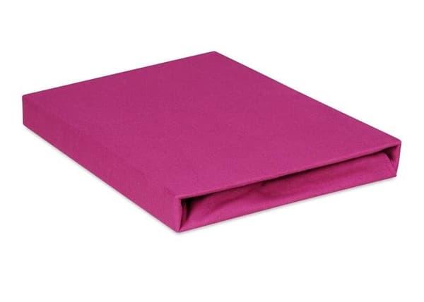 Drap jersey PREMIUM med elastik 90x200, 100x200x20, amarant_11, MATEX