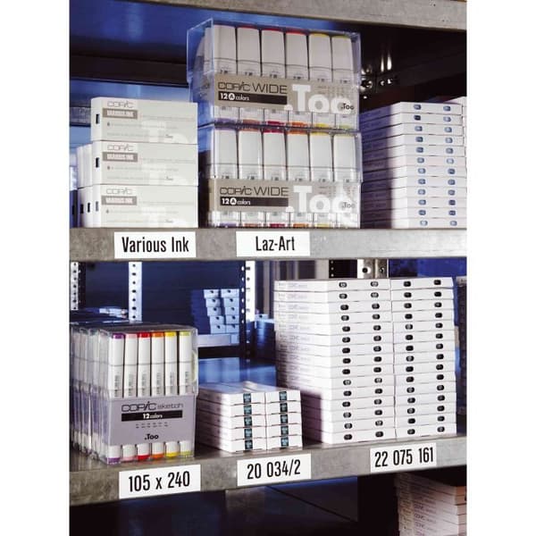 Magnetisk tejp - magnetoplan - PVC - vit - 20 mm x 30 m