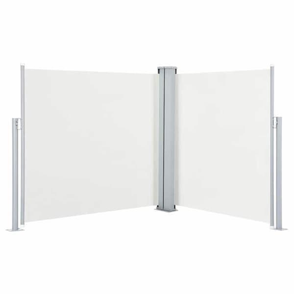 vidaXL Infällbar sidomarkiscreme 100 x 600 cm