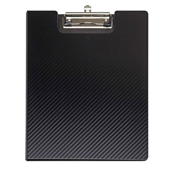 Fickblock med lock - MAUL - Flexx - 31 x 24 cm - Svart - Hållbar polypropen