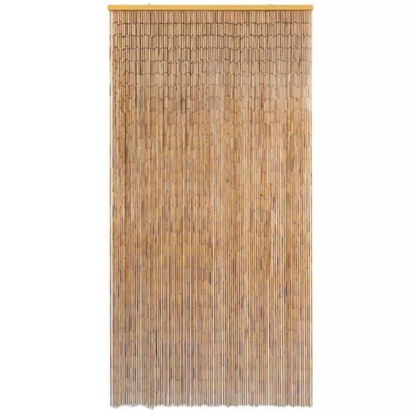 vidaXL Bambu Insektsdörr Gardin 100 x 200 cm