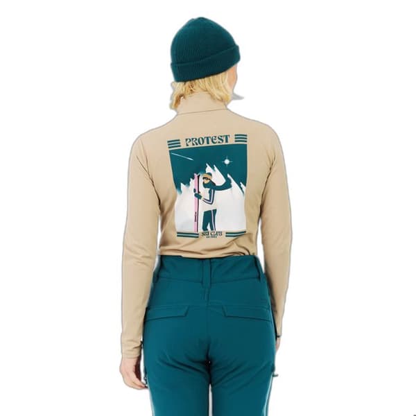 Dame 1/4 zip undertröja Protest Gentle