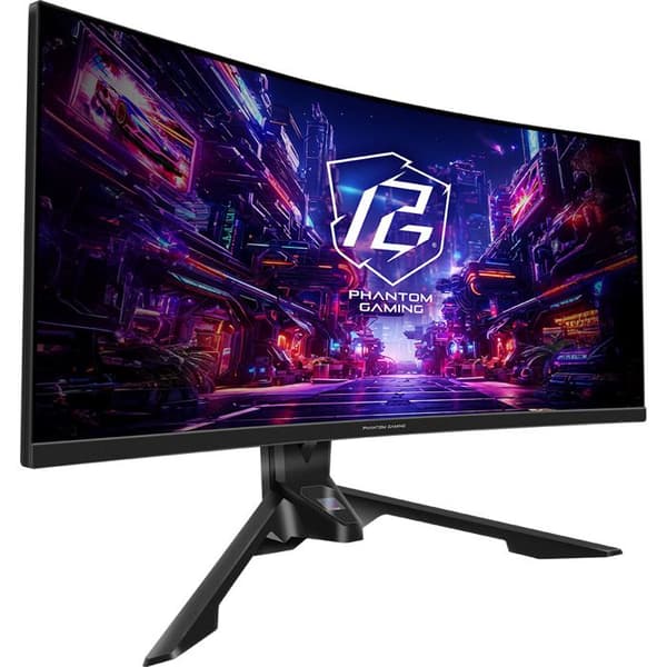 ASRock Phantom PG34QRT3A 180Hz Quad HD böjd gaming PC-skärm