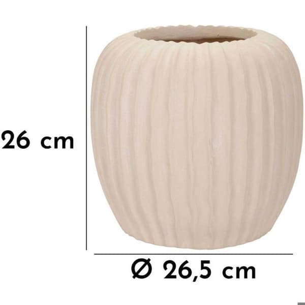Vas i magnesium Mist 26,5 x 26 cm