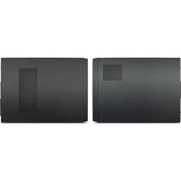 Chieftec UE-02B Mini-Tower PC - Metall - Micro-ATX - Svart - 0,6 mm