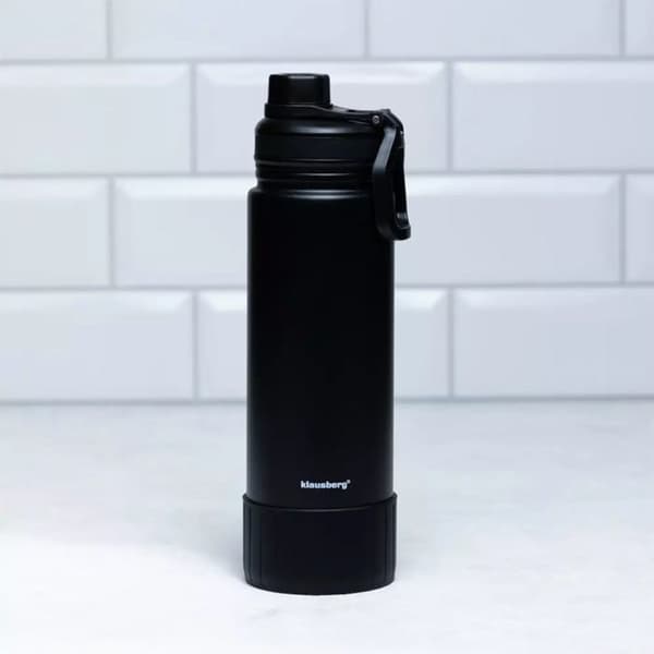 Termos - KLAUSBERG - KB-7637 - Rostfritt stålh - 720 ml - Svart