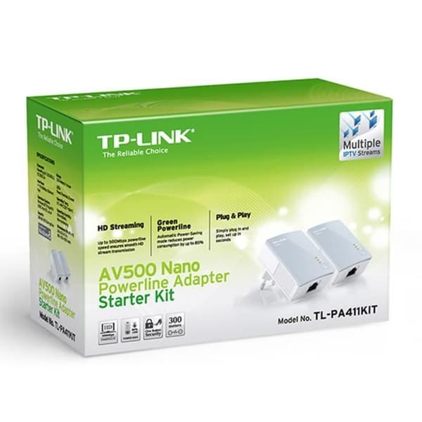 TPLINK KIT 2 PLC 500 TLPA411KIT