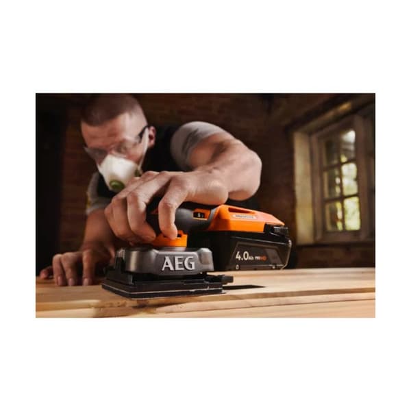 AEG POWERTOOLS Sladdlös vibrationsslip 18V SUBCOMPACT Brushless BFS18SBL-14-0