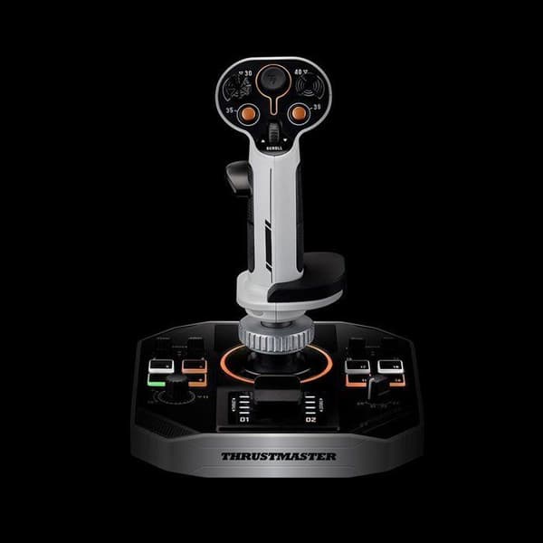 Joystick spatial - THRUSTMASTER - Sol-R 2 HOSAS Space Sim Duo - Ambidexter - 88 knappar - H.E.A.R.T. teknik 16 bitar