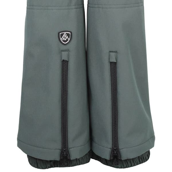 Peak Mountain Softshell skidbyxor för kvinnor - kaki