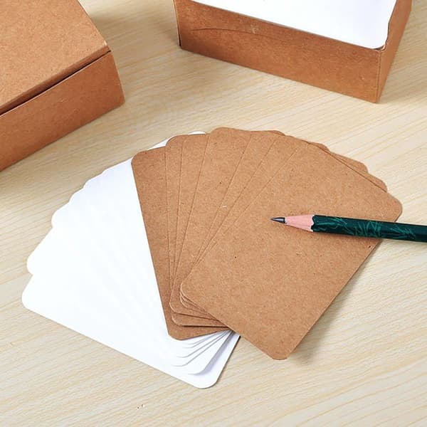Bristolfickor - Vanra - 300-pack - 9x5 cm - Kartong - Mångsidig användning