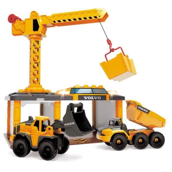 Volvo Construction Station och Construction Vehicles