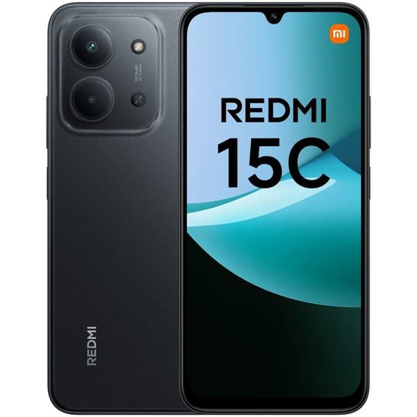 XIAOMI - Redmi Note 15C - 4 / 256 Go - Svart