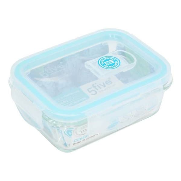 Förvaringsburk glas "Clipeat" 0,33L - 5 five simply smart