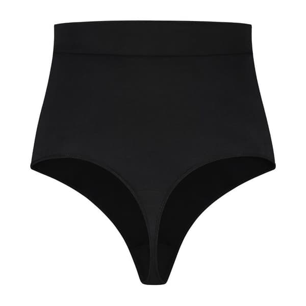 Stringtrosa för kvinnor Bye Bra Soft Touch Seamless - svart