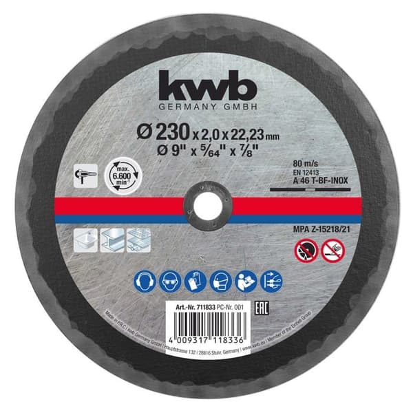 Slipskiva - Kwb kapskiva - 711833