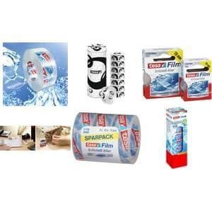 Tejprulle - TESA - 6-pack - Kristallklar - 15mm x 33m - Hög transparens