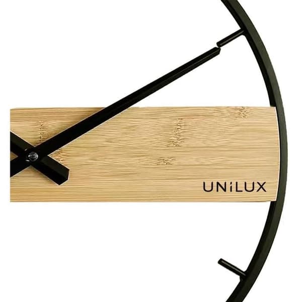 Pendyl - UNILUX - CIRCLE - Svart/Bambu - 42 cm - Modern Skandinavisk Design