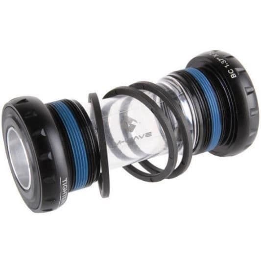 Sram BSA 68/73 x 41 mm M-Wave Bottenfäste - Svart/Transparent