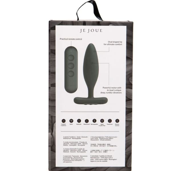 I PLAY - VESTA BLACK ANAL PLUG VIBRATOR -