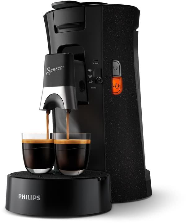 Kapselkaffebryggare - PHILIPS - SENSEO - CSA240/21 - Select - Svart