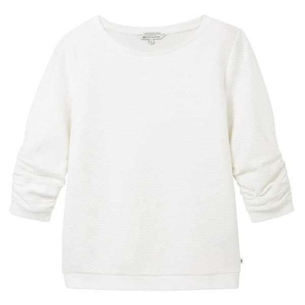 Träningsjacka - TOM TAILOR - 1039979 - Off White - Dam - Inomhus