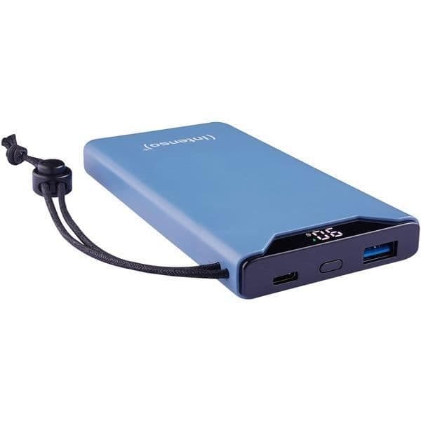 Batteribank - INTENSO - 7332035 - 10000 mAh - Litium Polymer - Blå