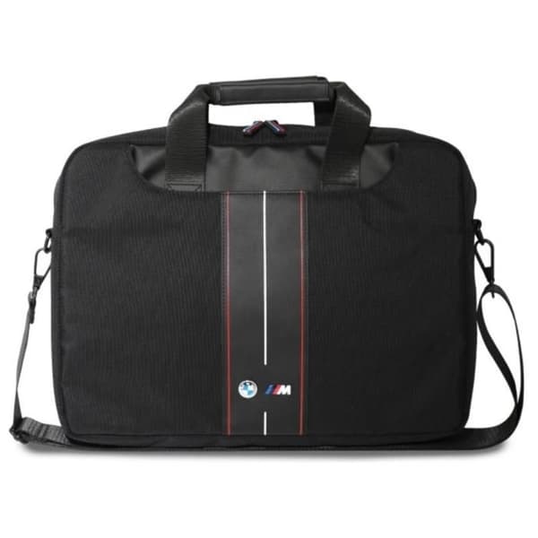 Laptoptas 16" (Svart) BMW Nylon Röd Rand