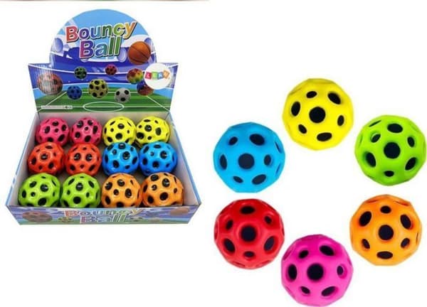 Poolbollar - LeanToys - 20792 - Ljusboll - Dimplar - 6 cm