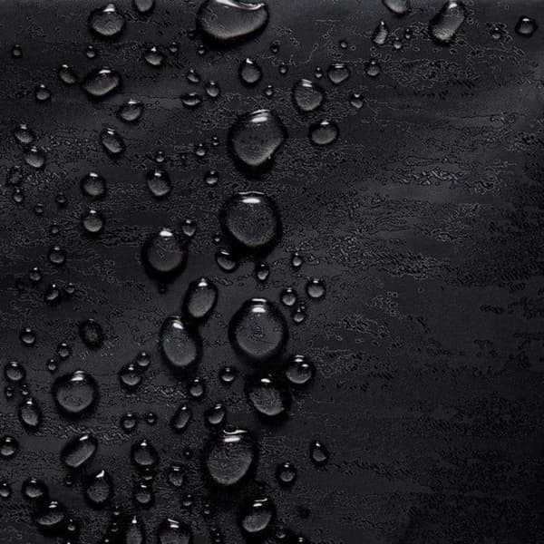 Bordduk - Vesta - Rektangulär 155x400 cm - Svart - Blank anti-fläck effekt