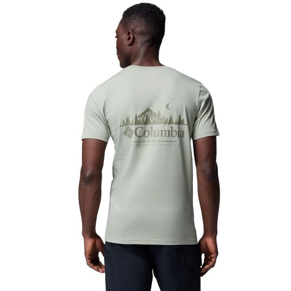 T-shirts Herr - Grön - Columbia Rapid Ridge Back Graphic Tee II
